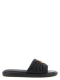 PINKO Schwarze Lammleder-Slipper