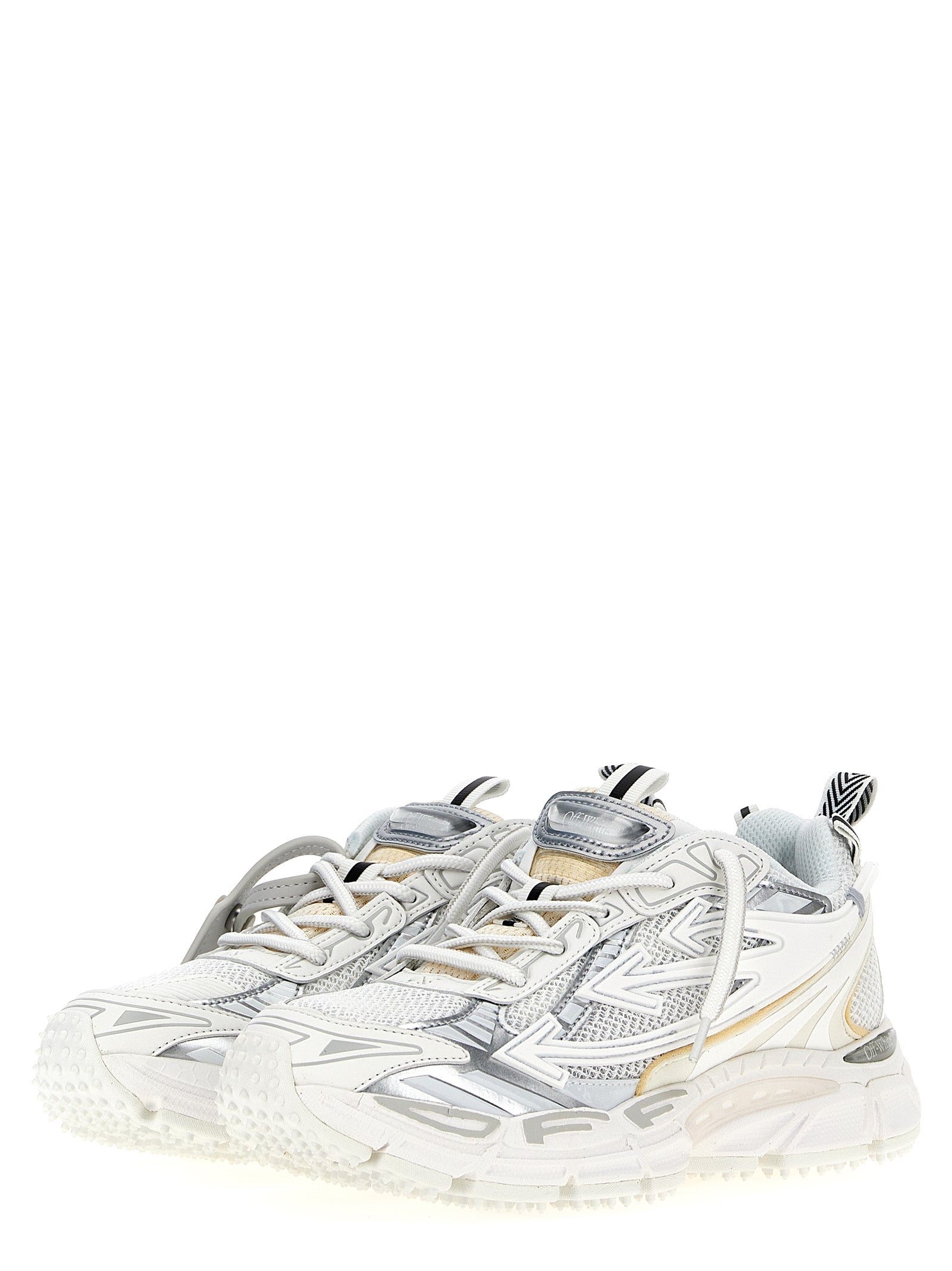 Off-White Weiße Sneaker aus Polyethylen