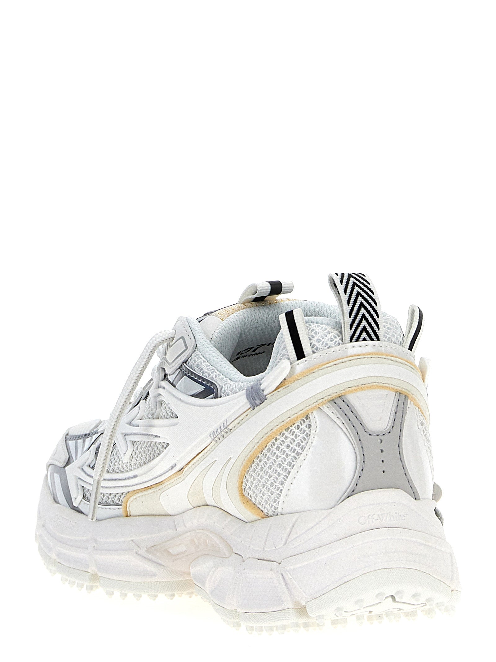 Off-White Weiße Sneaker aus Polyethylen