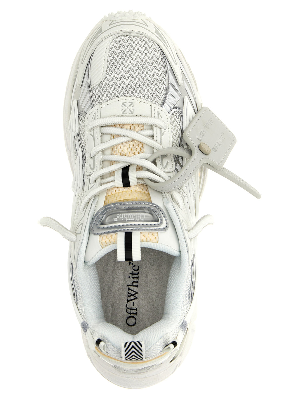 Off-White Weiße Sneaker aus Polyethylen