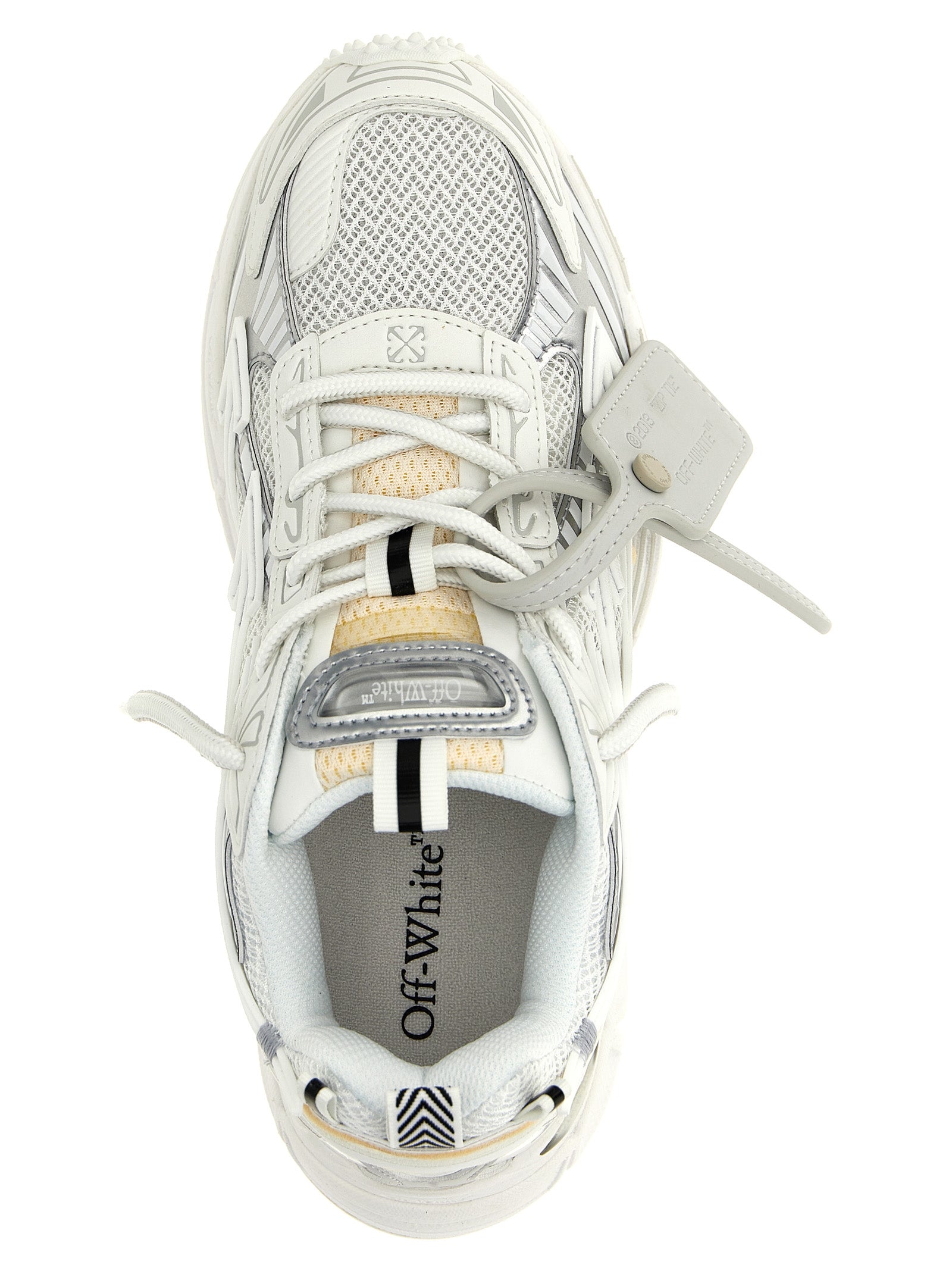 Off-White Weiße Sneaker aus Polyethylen
