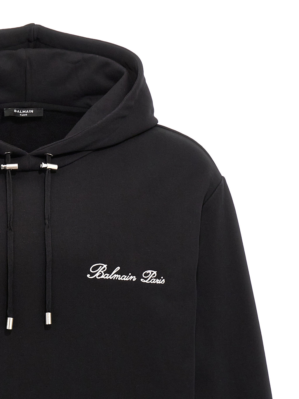 Balmain Schwarzer Baumwoll-Sweatshirt