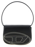 Diesel Schwarze Schultertasche aus Rindsleder