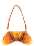 Diesel Orange Polyethylen Umhängetasche