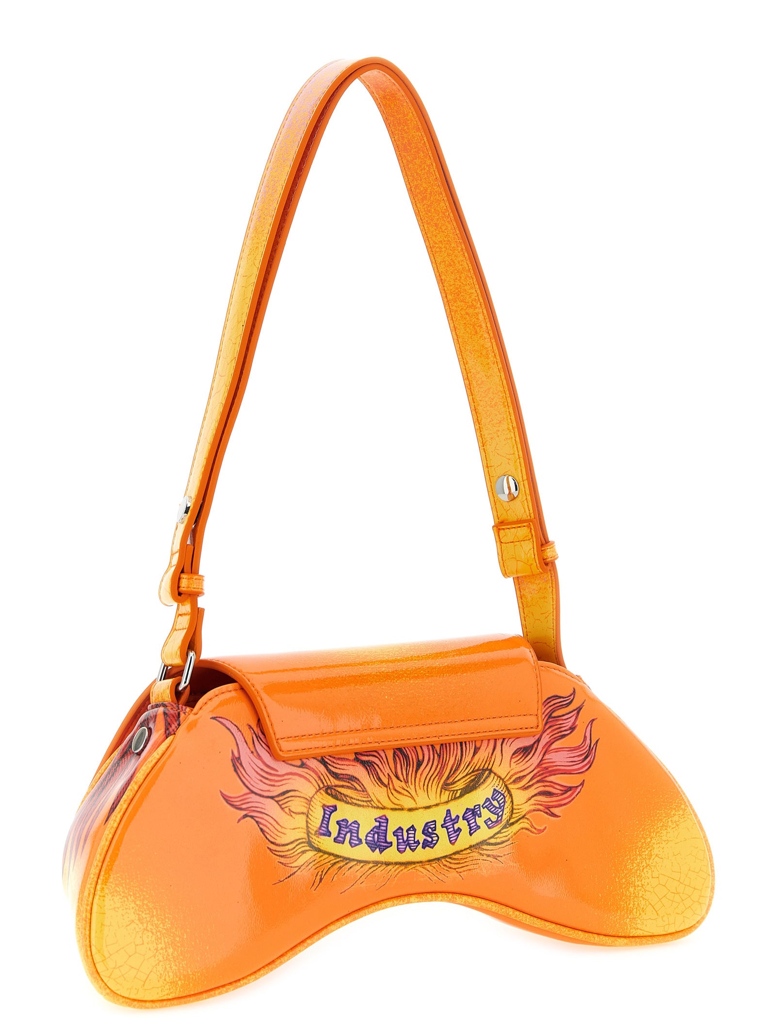 Diesel Orange Polyethylen Umhängetasche
