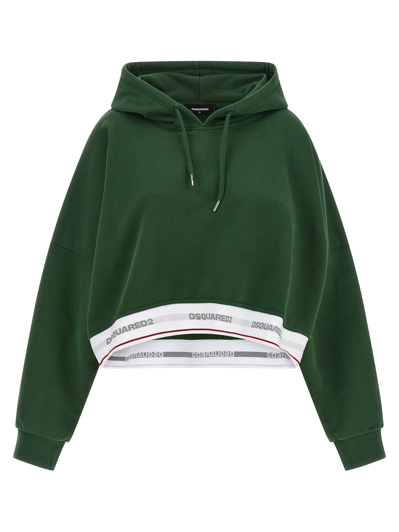 Dsquared² Zweifarbiger Baumwollpullover