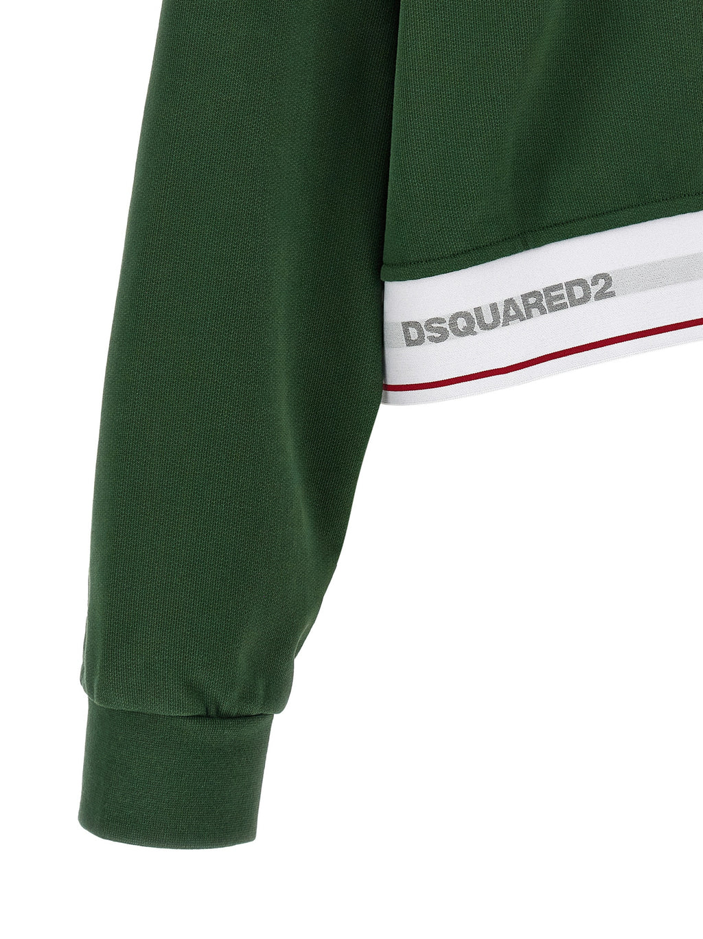 Dsquared² Zweifarbiger Baumwollpullover
