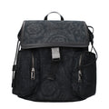 Versace Schwarzer Rucksack aus Stoff
