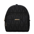 Versace Schwarzer Rucksack aus Stoff