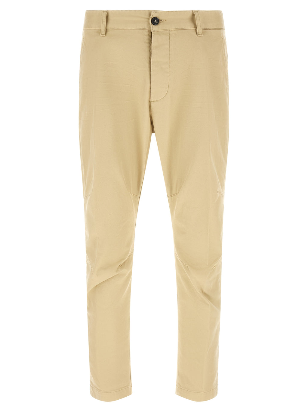 Dsquared² Beige Baumwoll-Cargo-Hose