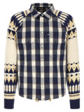Dsquared² Mehrfarbige Baumwollbluse