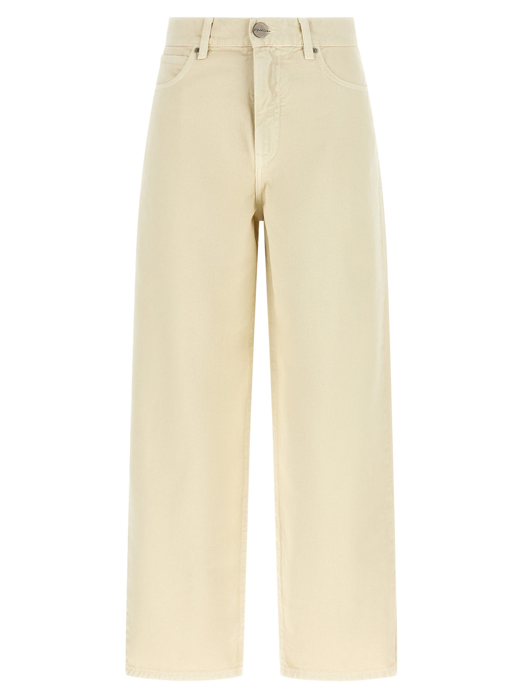 PINKO Beige Baumwolljeans Denim