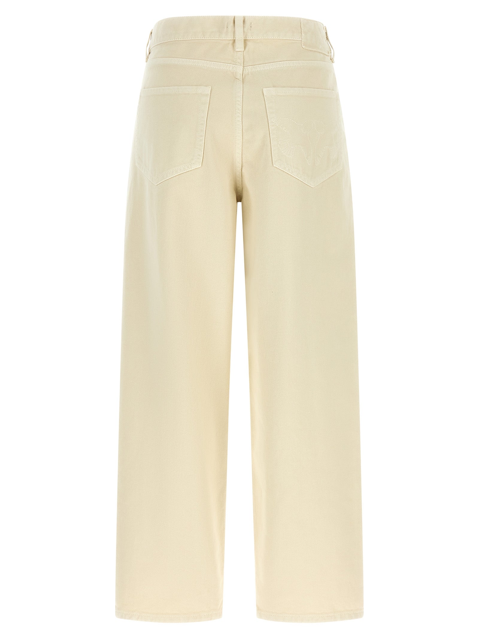 PINKO Beige Baumwolljeans Denim