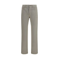 Versace Beige Baumwoll-Jeans mit schmal zulaufendem Bein