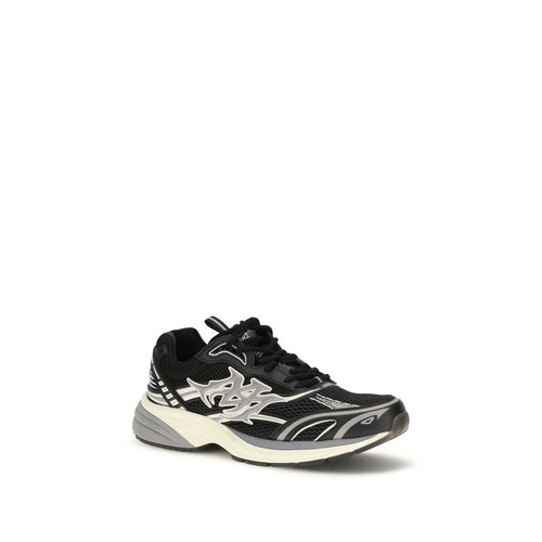 Amiri Schwarze Bos Taurus Kalbsleder Sneaker