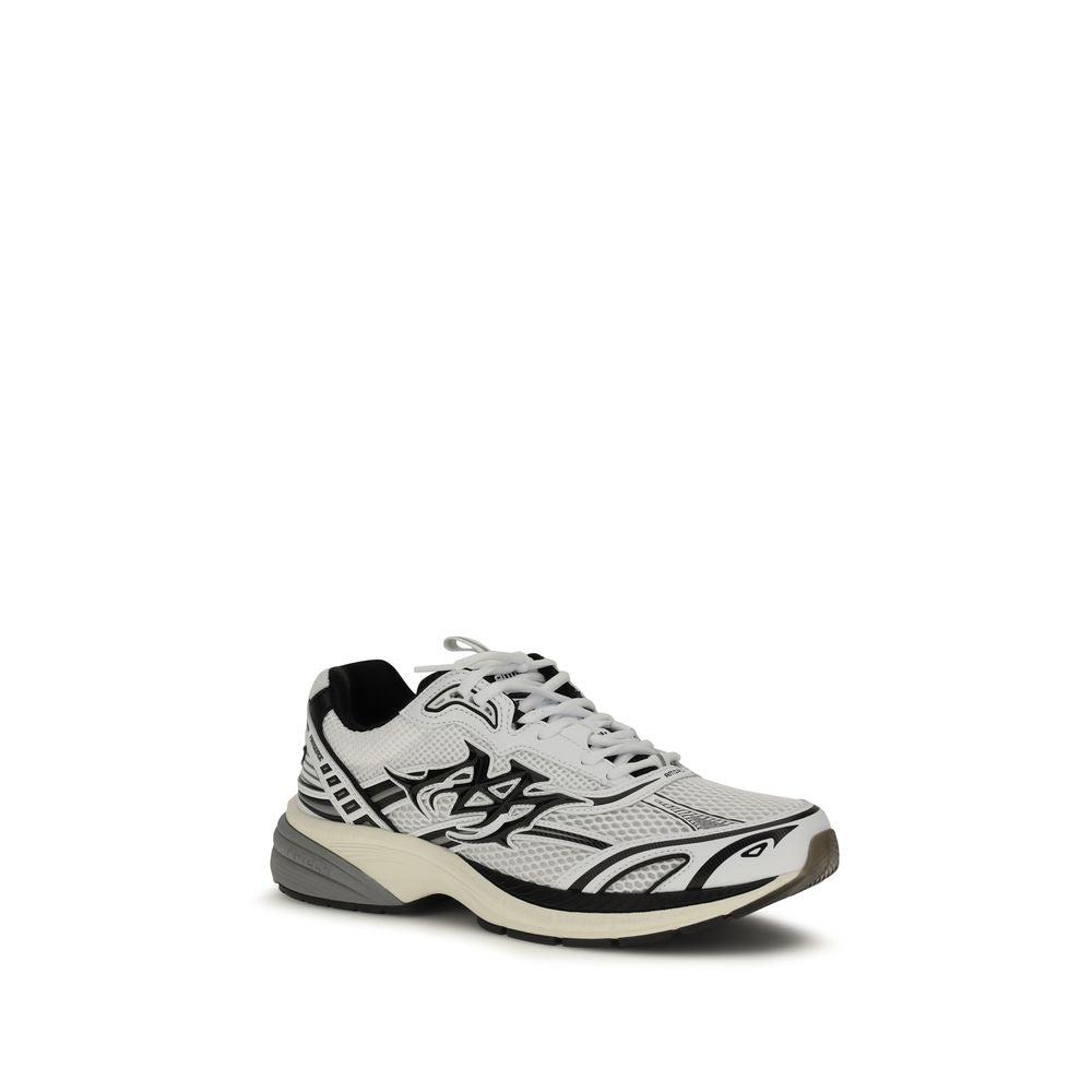 Amiri Weiße Kalbsleder Bos Taurus Athletic Sneaker