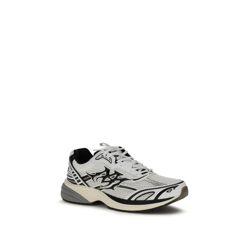Amiri Weiße Kalbsleder Bos Taurus Athletic Sneaker