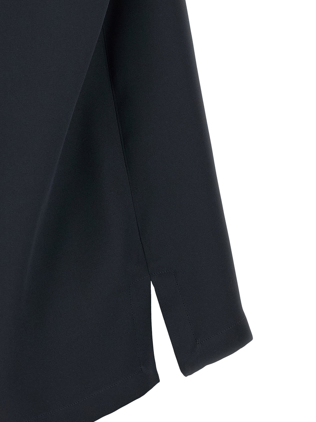 Max Mara Schwarze Seidenbluse