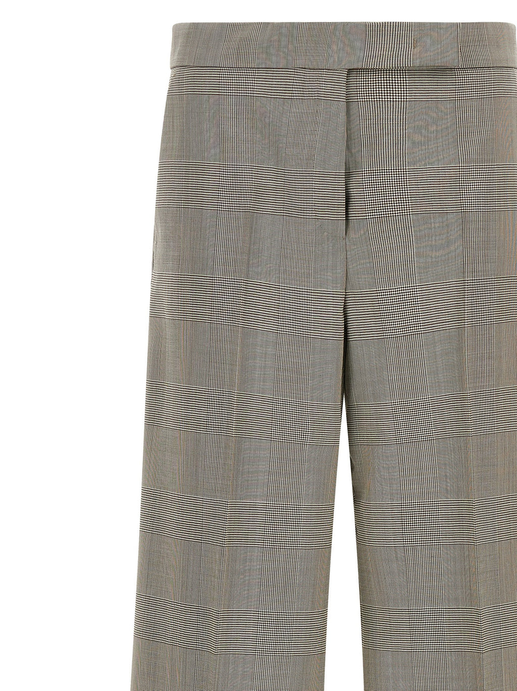 Max Mara Graue Wollstoffhose