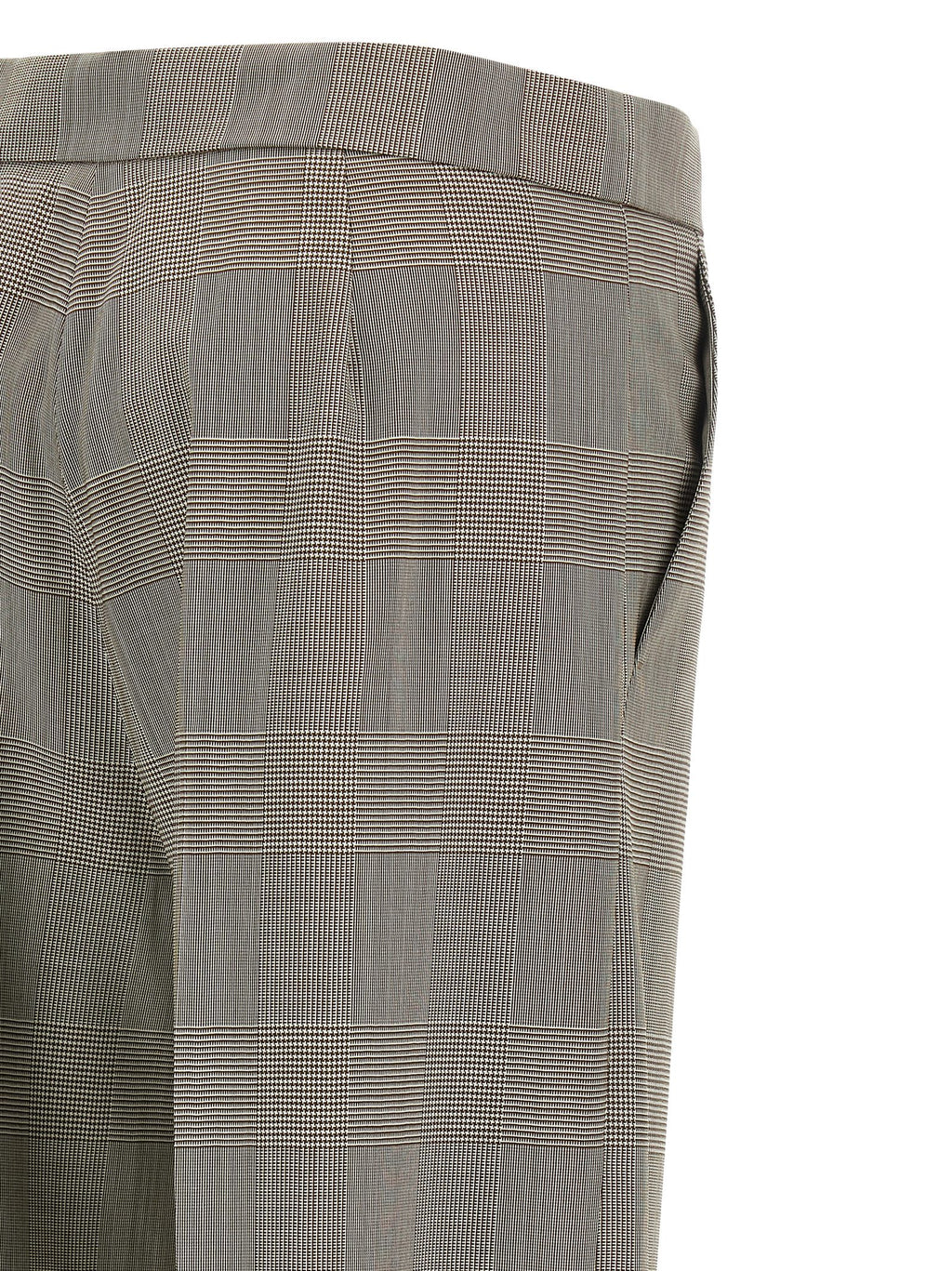 Max Mara Graue Wollstoffhose