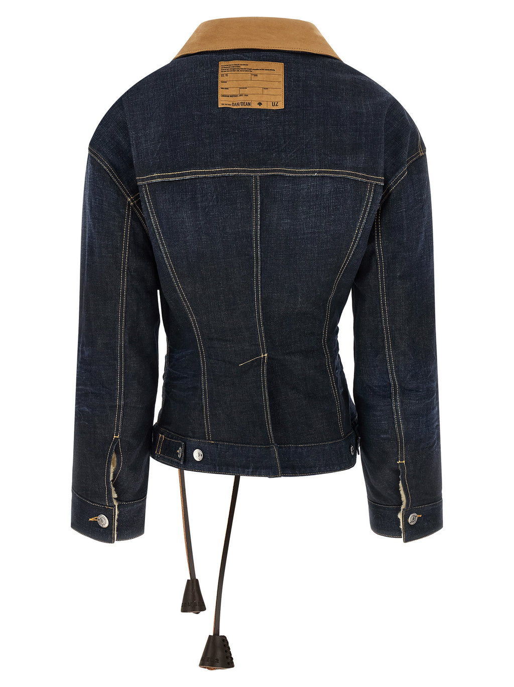 Dsquared² Blaue Jeansjacke aus Baumwolle