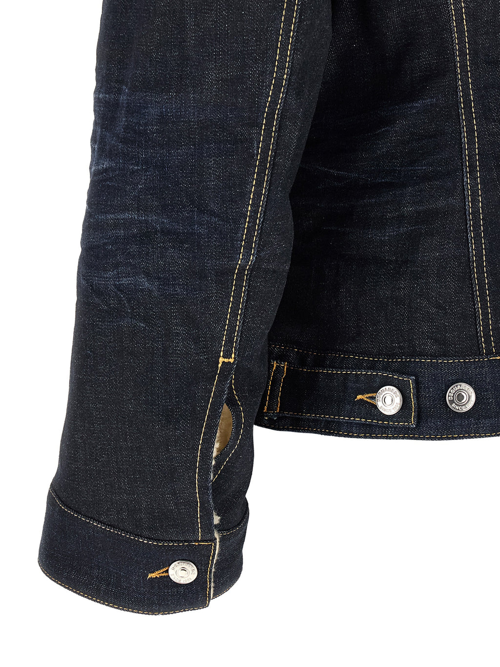 Dsquared² Blaue Jeansjacke aus Baumwolle