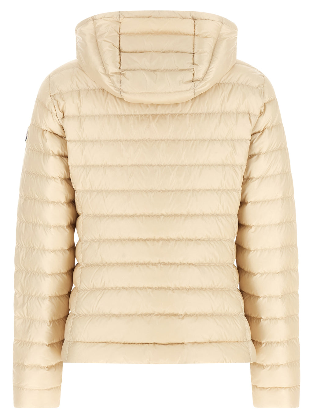 Moncler Beige Polyamid Steppjacke