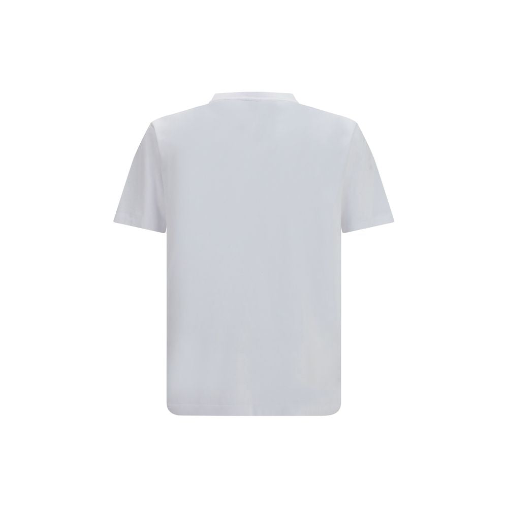 Off-White Weißes Baumwoll-T-Shirt