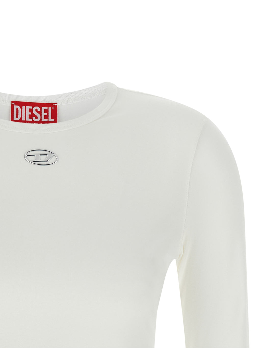 Diesel Weiße Baumwoll-Sportbekleidung