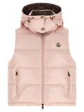 Moncler Ärmellose Weste aus mehrfarbigem Polyamid