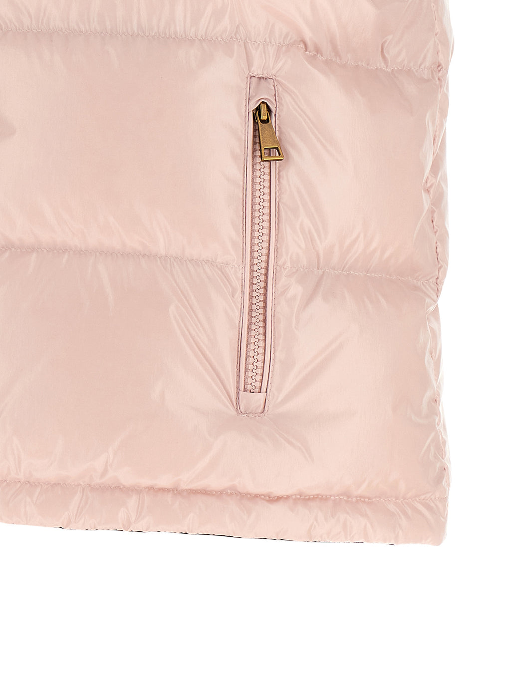 Moncler Ärmellose Weste aus mehrfarbigem Polyamid