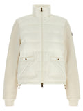 Moncler Weiße Strickjacke aus Polyamid