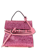 Moschino Multicolor Leder Handtasche
