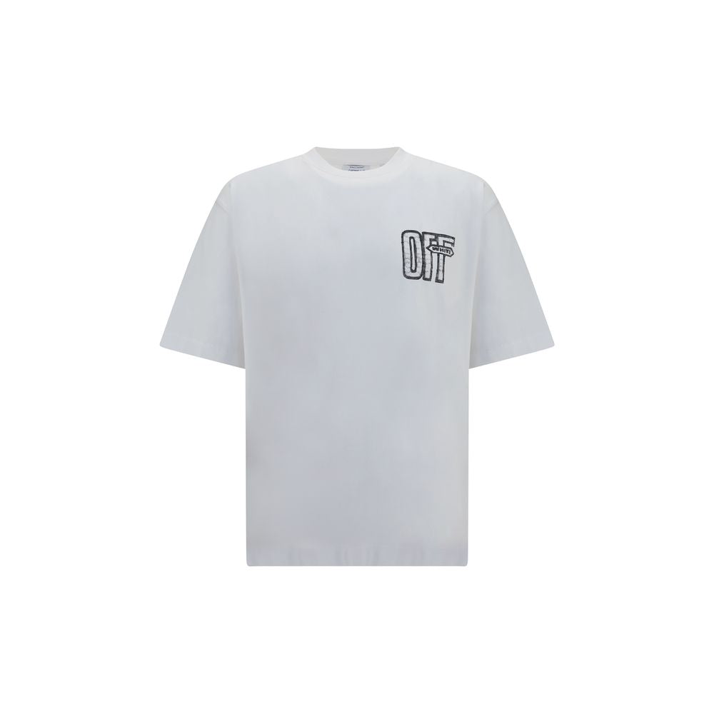 Off-White Weiße Baumwoll-Sportbekleidung