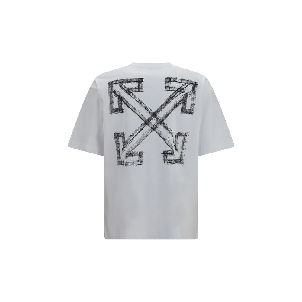 Off-White Weiße Baumwoll-Sportbekleidung