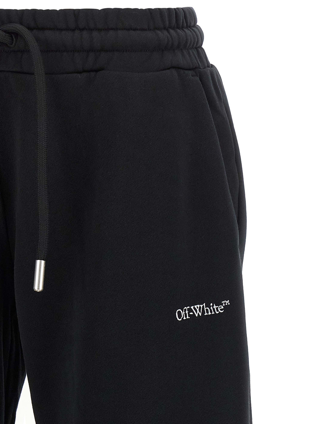 Off-White Schwarze Baumwoll-Jogginghose (Trainingshose)