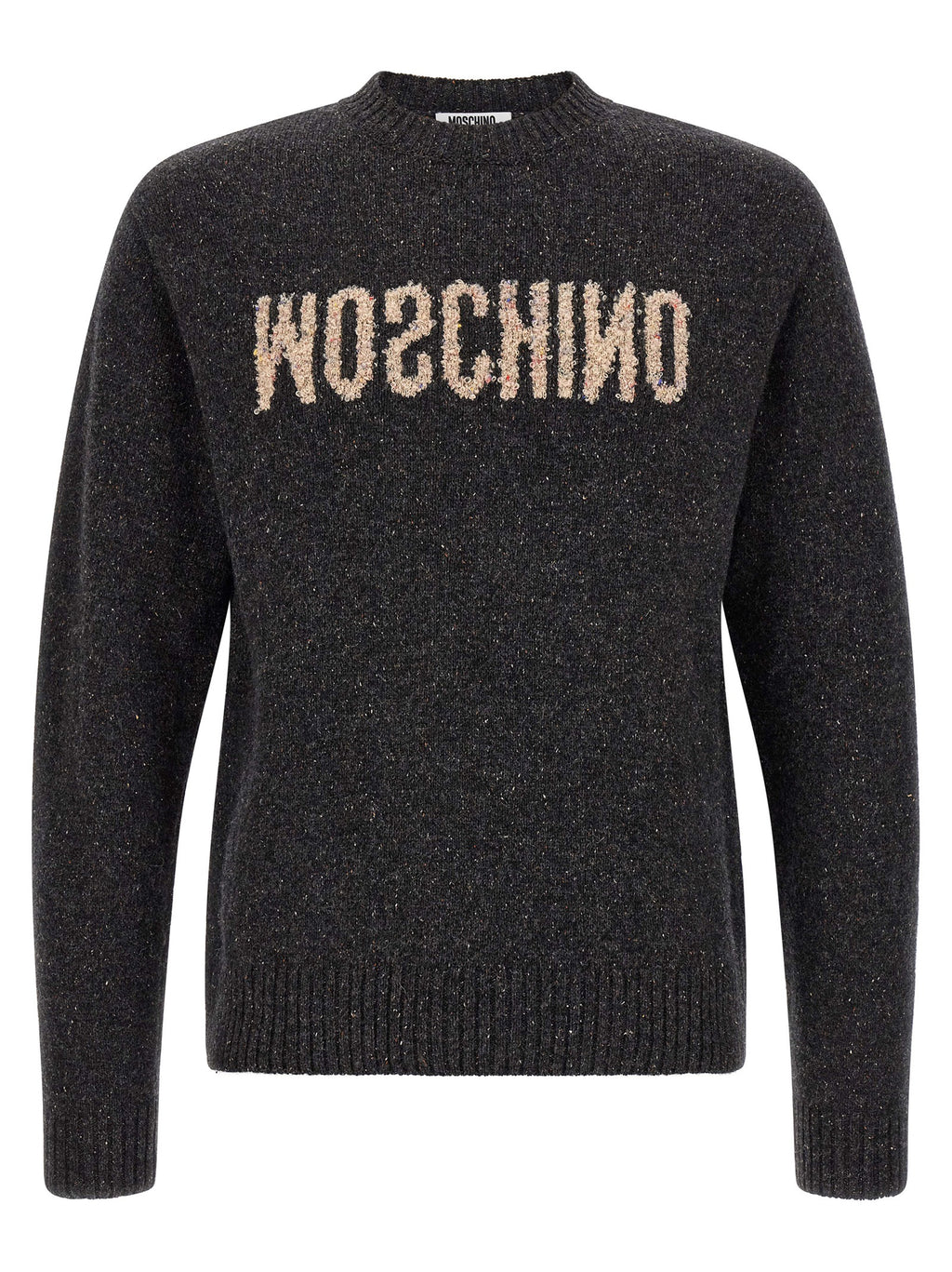 Moschino Grauer Wollcardigan