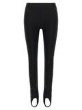 Moschino Bicolor Polyamid-Leggings