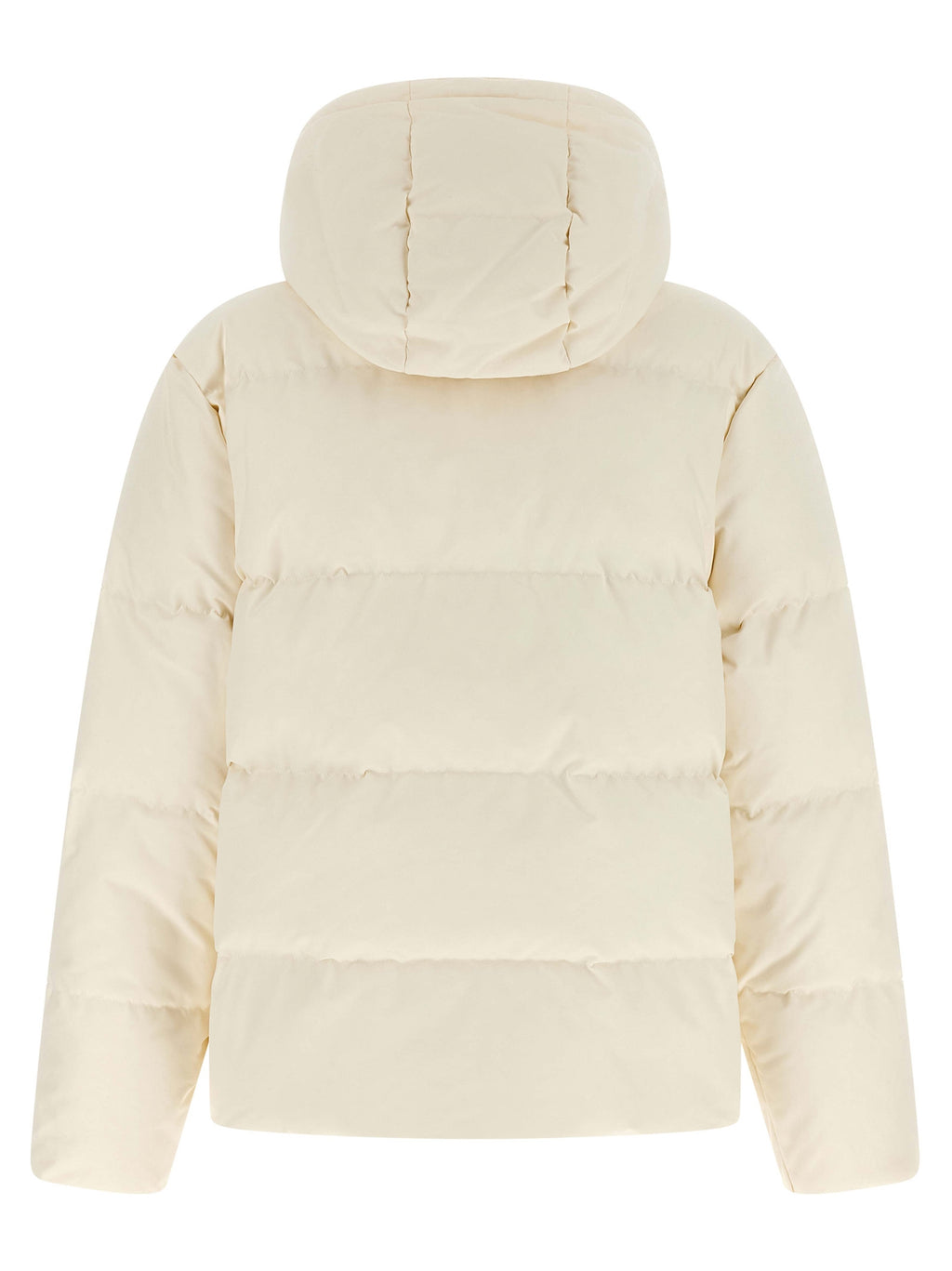Polo Ralph Lauren Weiße Polyester-Jacke in voller Länge