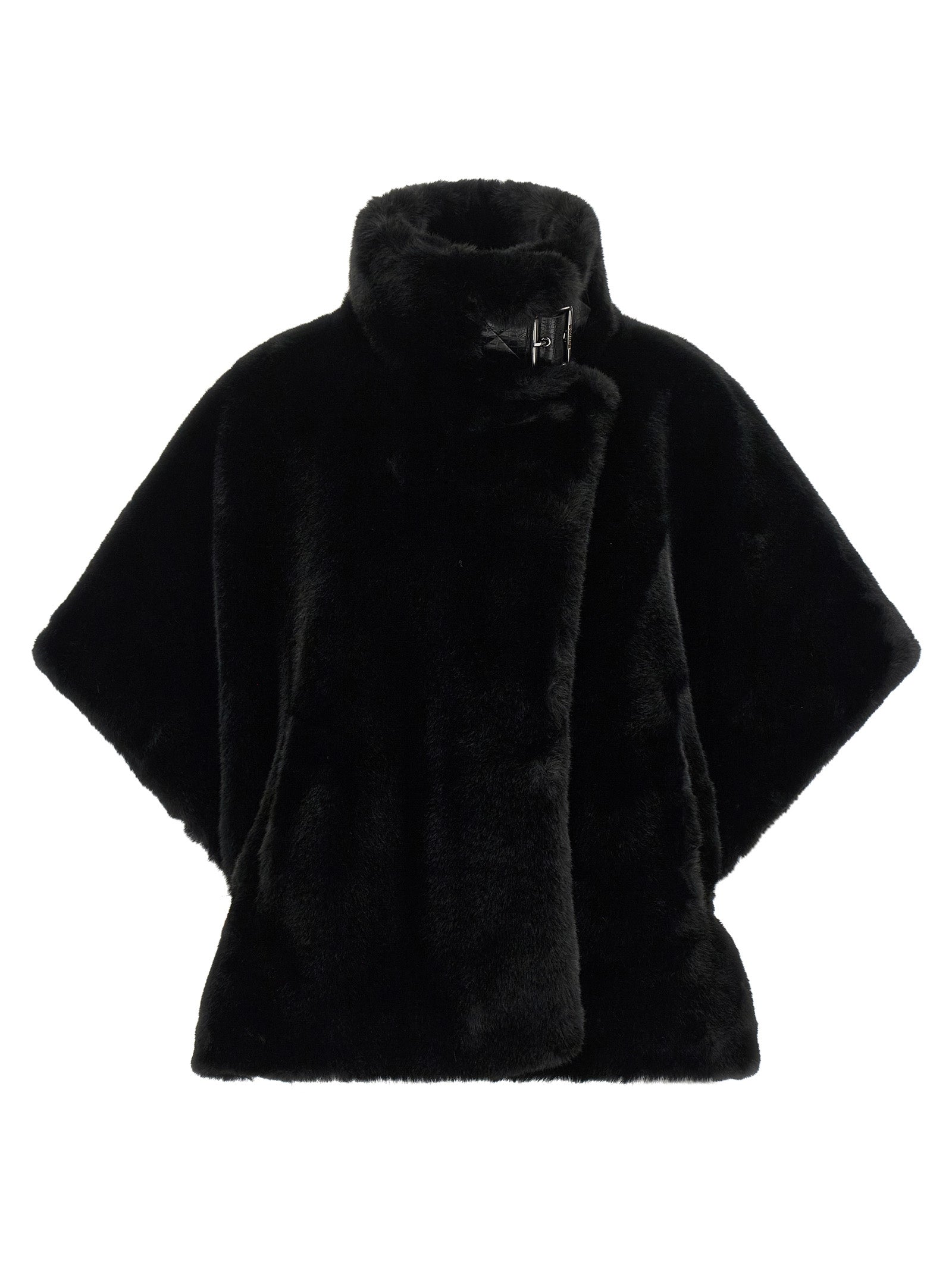 PINKO Schwarzer Polyester-Mantel