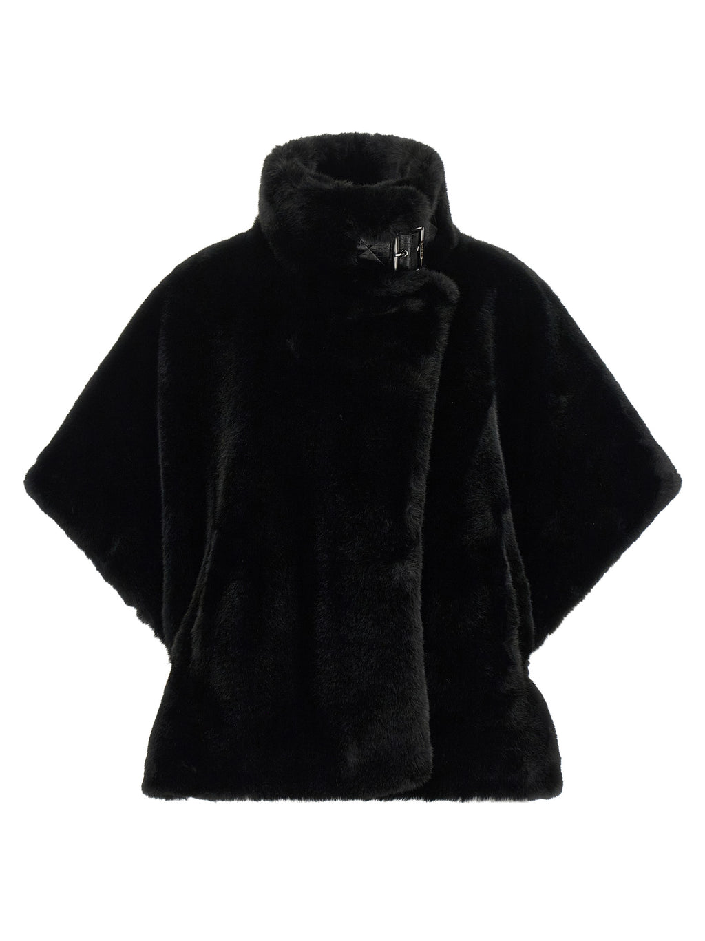 PINKO Schwarzer Polyester-Mantel