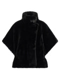 PINKO Schwarzer Polyester-Mantel