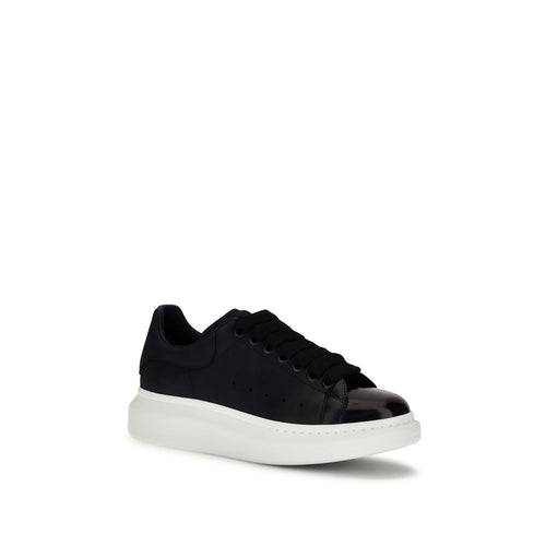 Alexander McQueen Blaue Kalbsleder Bos Taurus Chunky Sneaker