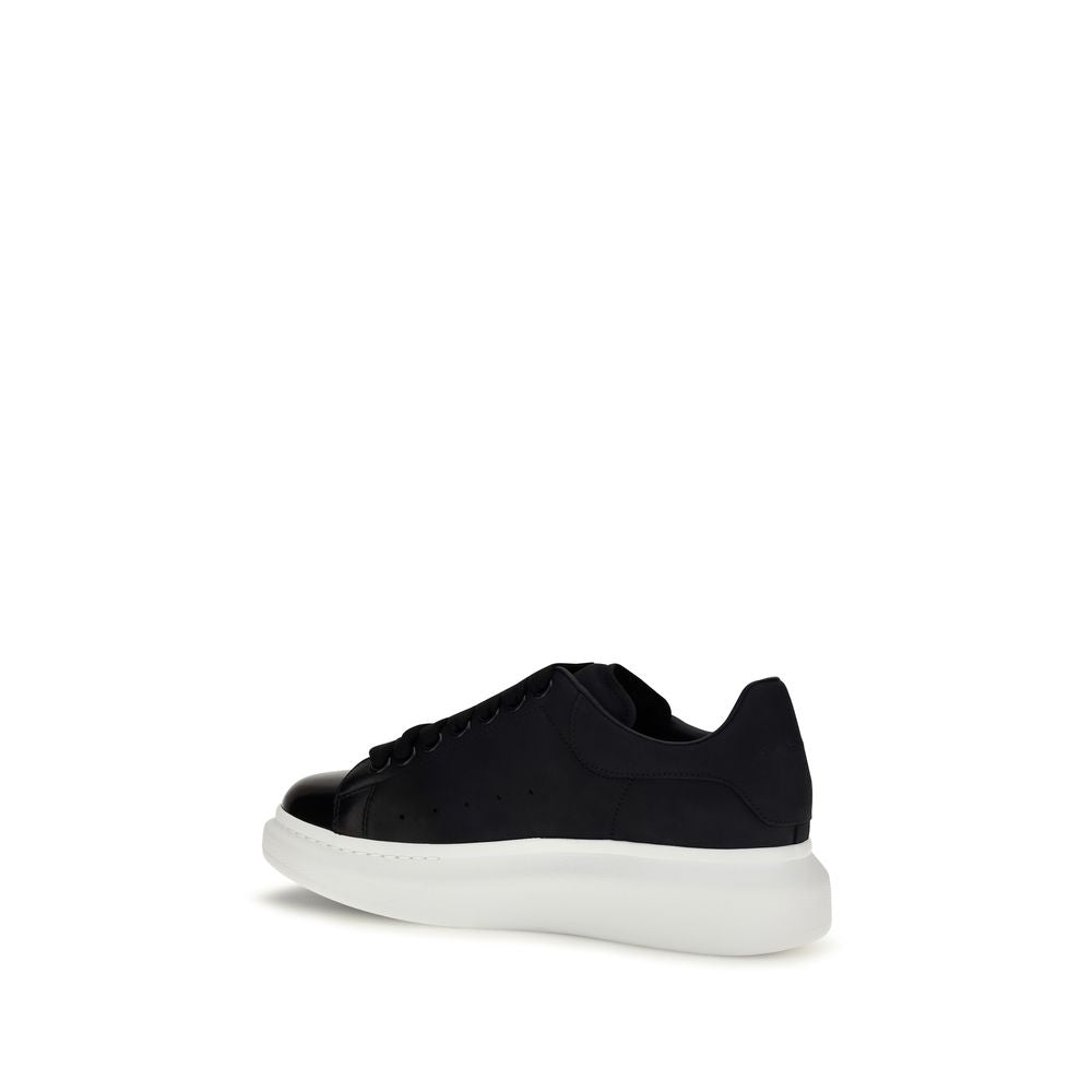 Alexander McQueen Blaue Kalbsleder Bos Taurus Chunky Sneaker