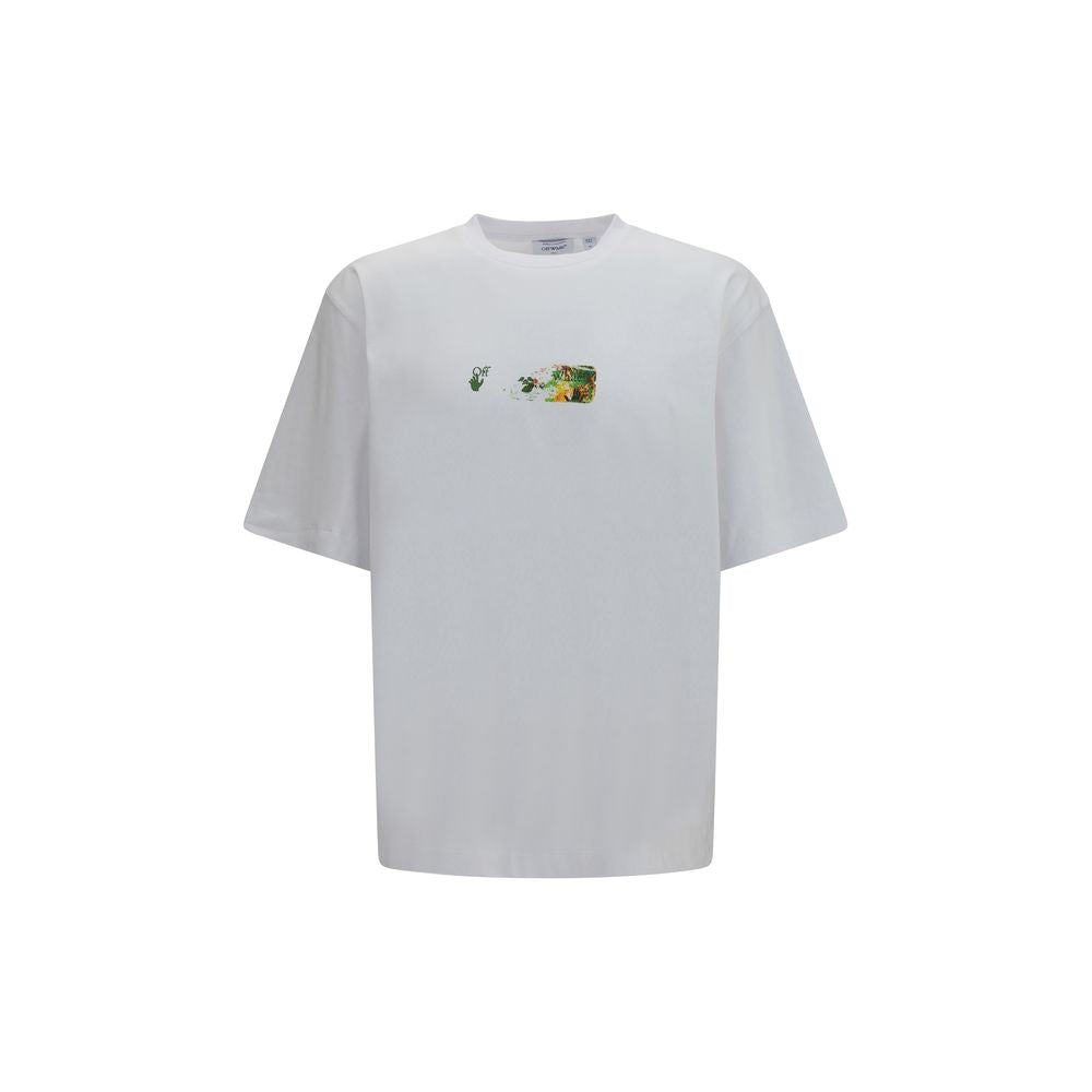 Off-White Weiße Baumwoll-Sportbekleidung