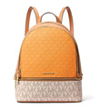 Michael Kors Rucksack aus orangefarbenem Canvas