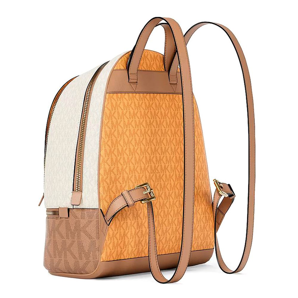 Michael Kors Rucksack aus orangefarbenem Canvas