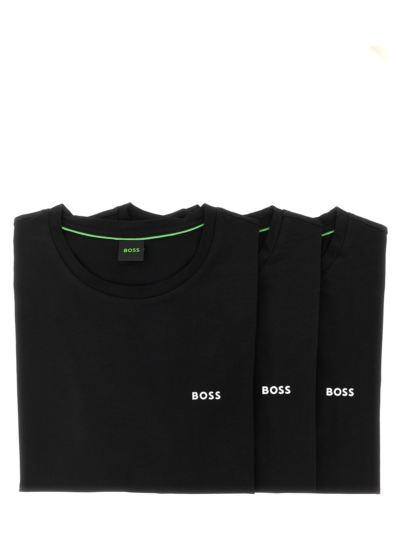 Hugo Boss Schwarzes Baumwoll-T-Shirt
