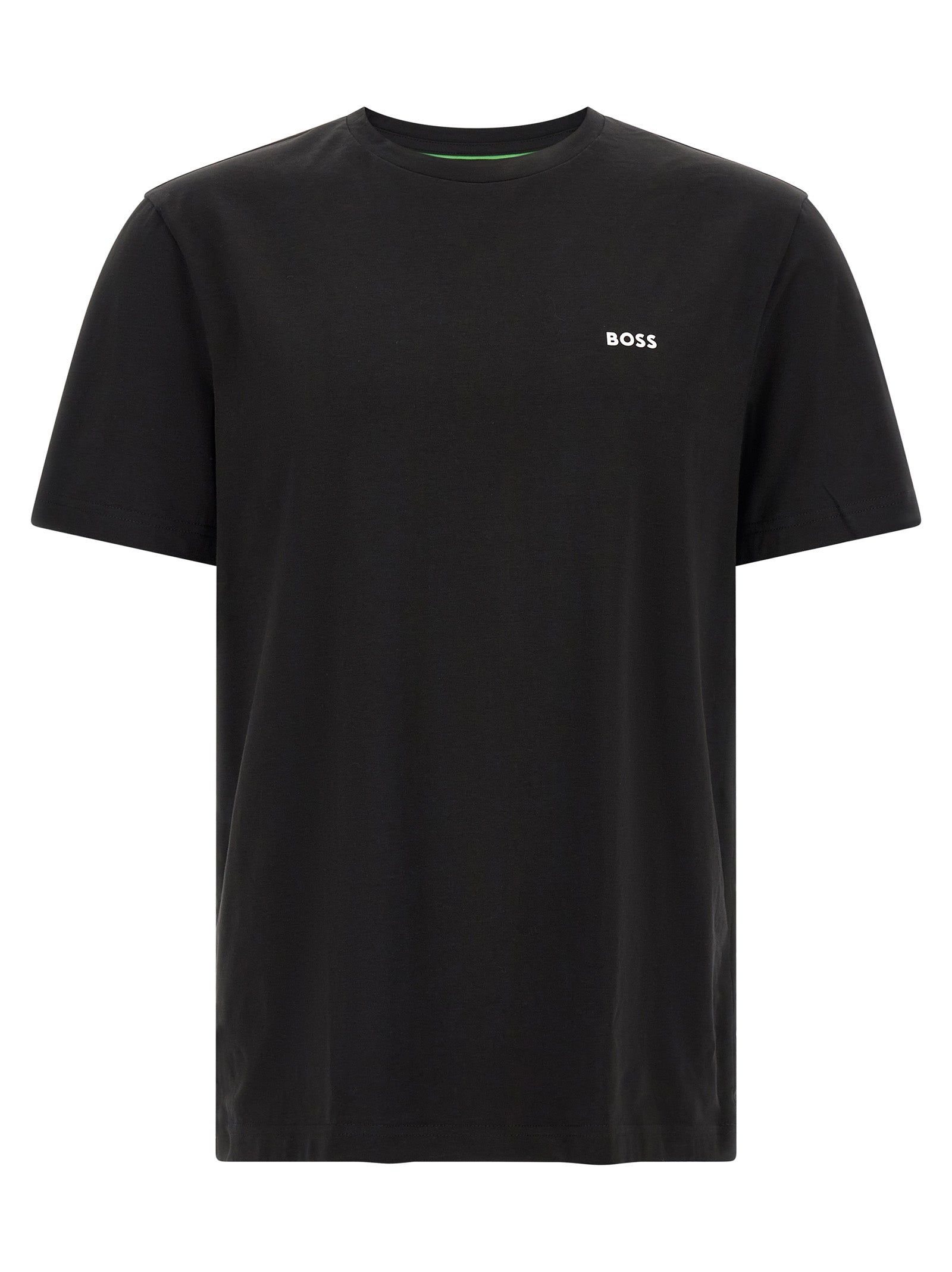 Hugo Boss Schwarzes Baumwoll-T-Shirt