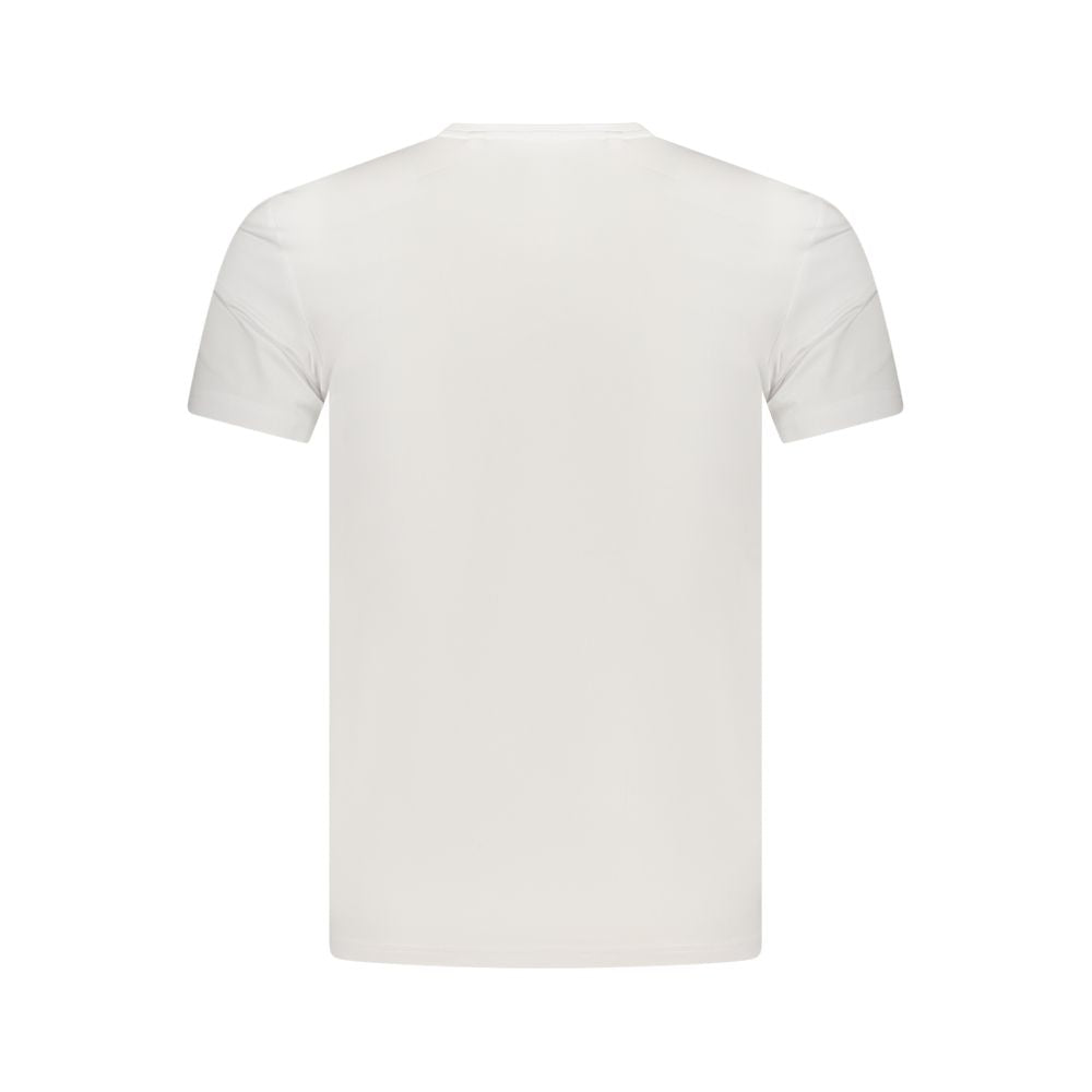 Guess Jeans Weißes Herren-T-Shirt aus Baumwolle